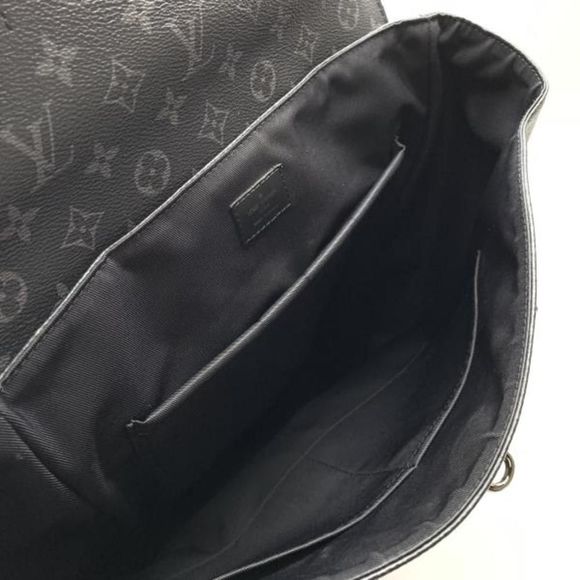 Louis Vuitton Steamer Backpack Rucksack Monogram Eclipse Black - Picture 6 of 7